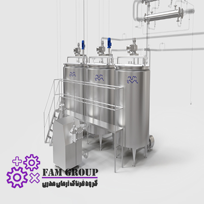 Alfa Laval margarine processing plants and equipment for Emulsion phase area